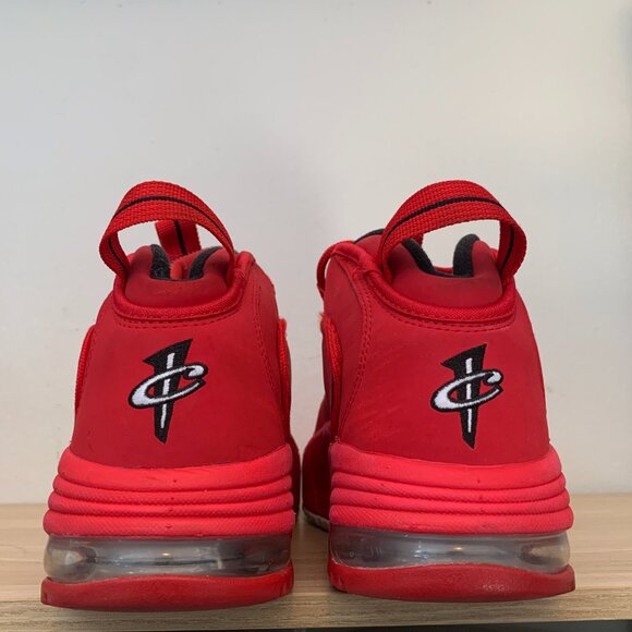 Nike Air Max Penny 1 University Red White 2014 Mens Size 10.5 685153-600 - Picture 3 of 6